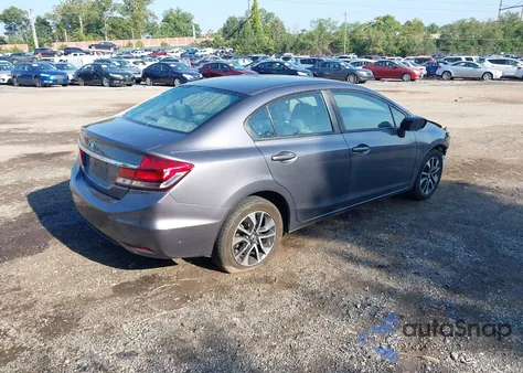 2014 Honda Civic Ex from USA, damaged, VIN 2HGFB2F82EH546185